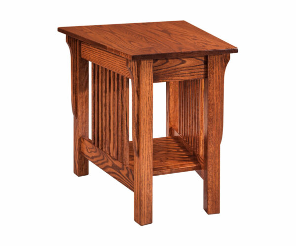 Leah Wedge Shaped End Table