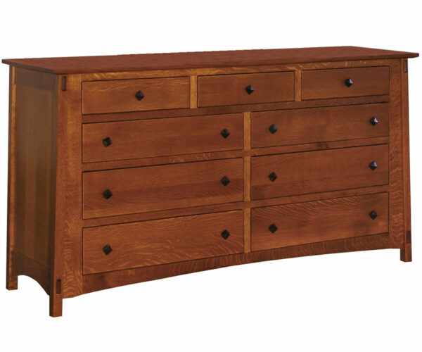 McCoy 9 Drawer Mule Dresser