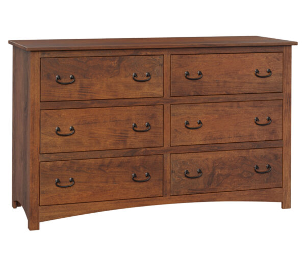 Shaker 6 Drawer Dresser
