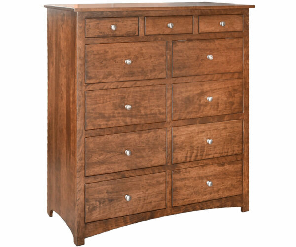 Shaker 11 Drawer Mule Chest