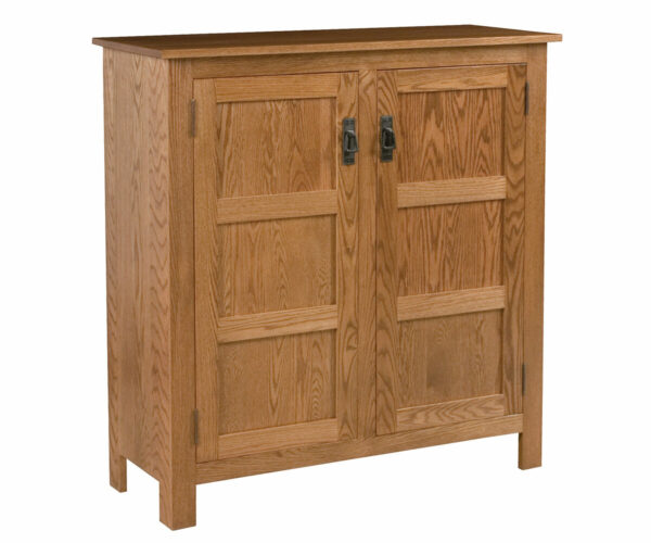 Mission Raised Panel Pie Safe - Three Panel Door