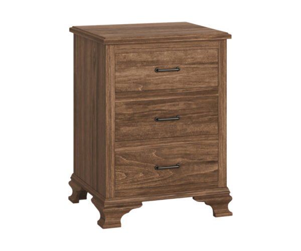Copper Mill 3 Drawer Nightstand