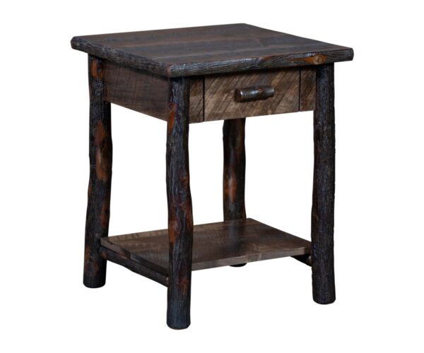 Settlers End Table With Drawer