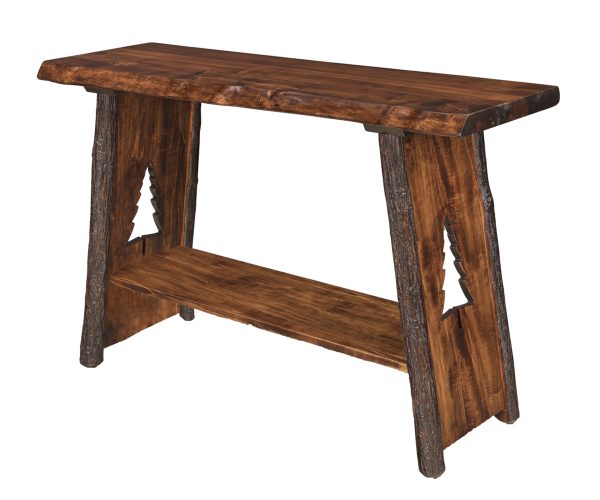 Lone Spruce Live Edge Sofa Table